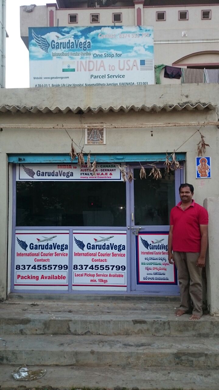 Kakinada Garudavega Courier Services Worldwide