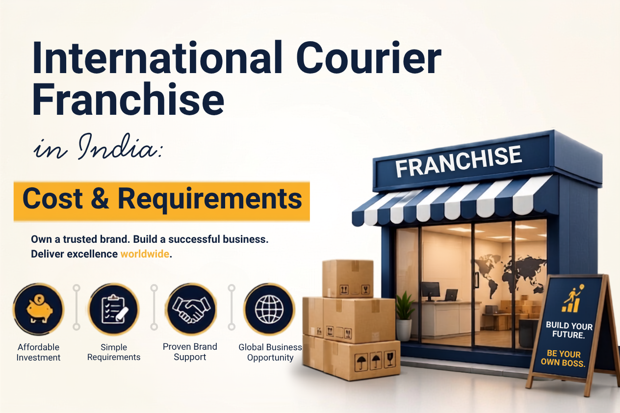 International Courier Franchise in India: Cost & Requirements