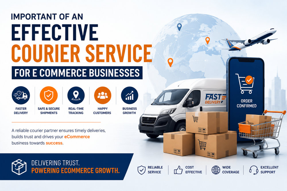 Important Of An Effective Courier Service For E Commerce Businesses