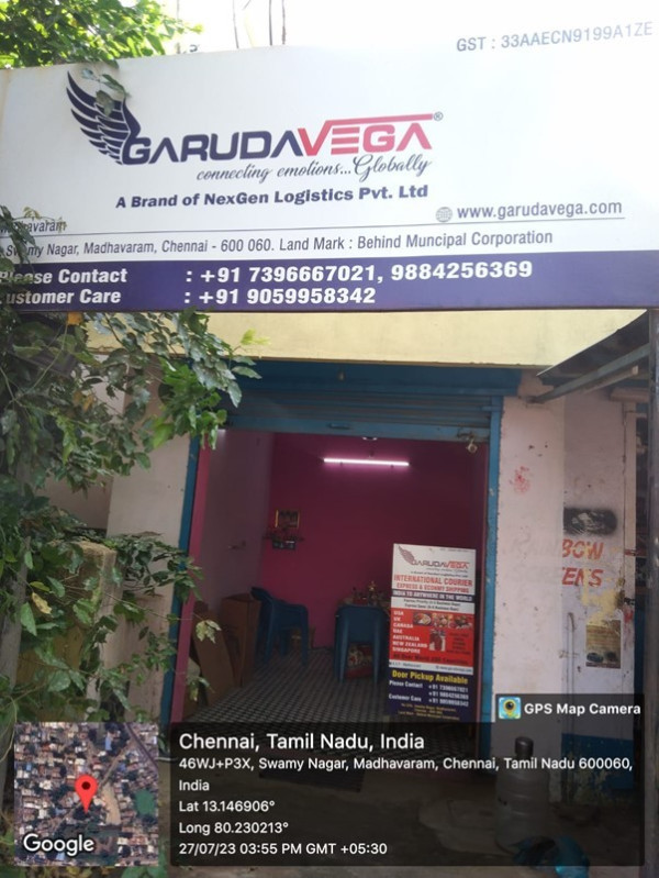 Garudavega International Courier in Madhavaram – Fast & Safe Shipping